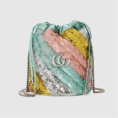 borsa gucci paillettes|borsa marmont gucci.